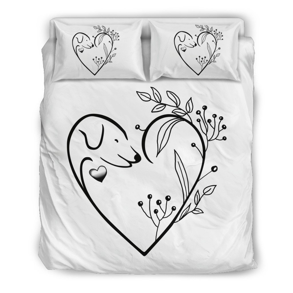 Dog Lovers 3D Customized Duvet Cover Bedding Sets