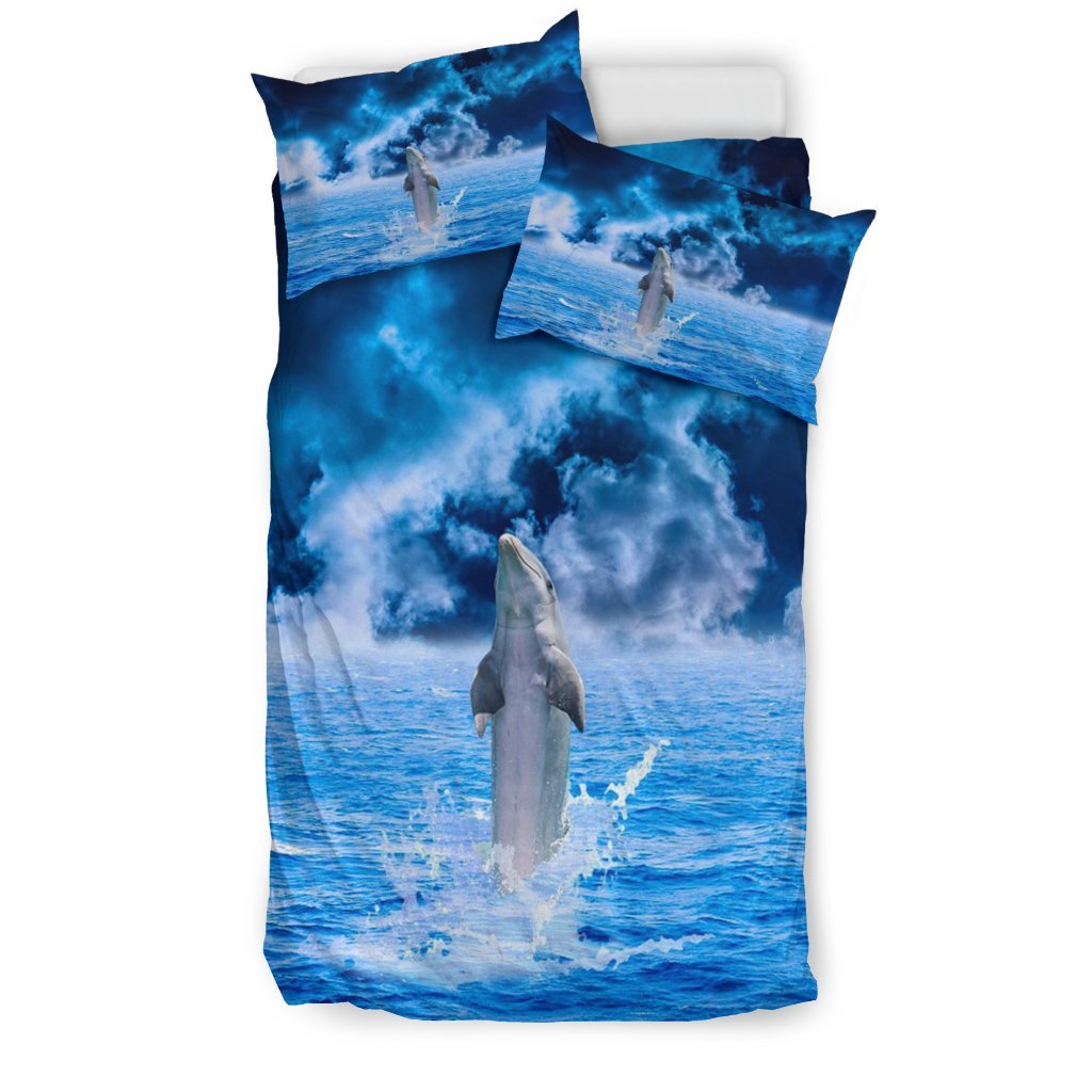 Dolphinea 3D Customized Duvet Cover Bedding Sets