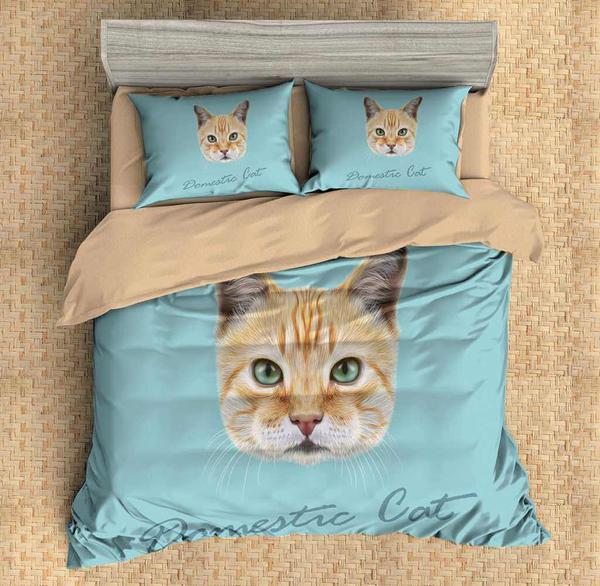Domestic Cat 1 3D Customized Duvet Cover Bedding Sets