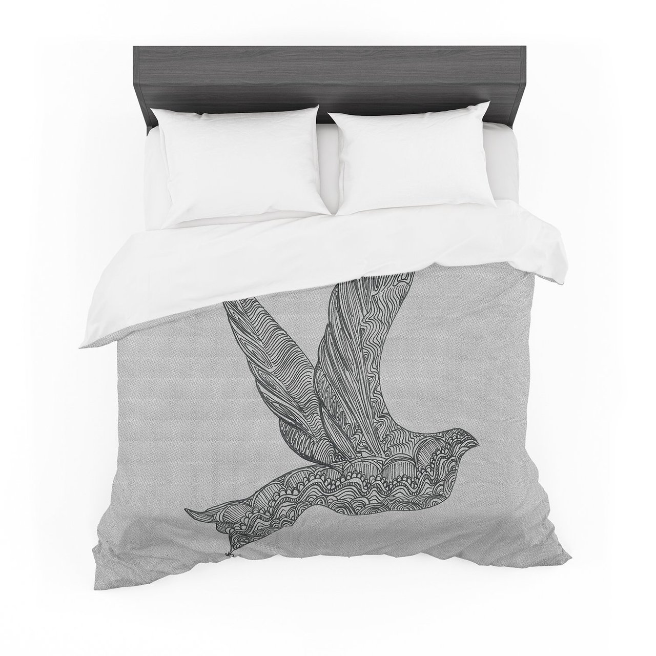 Dove Featherweight3D Customized Duvet Cover Bedding Sets