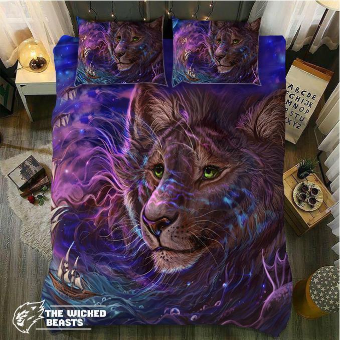 Dreaming Lion3D Customized Duvet Cover Bedding Sets