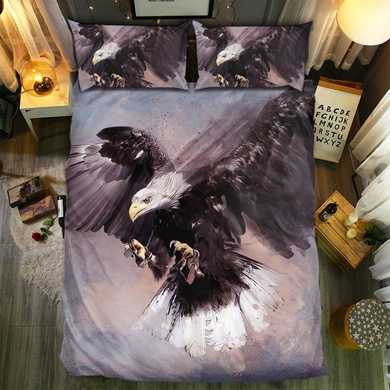 Eagles Collection 2808023D Customized Duvet Cover Bedding Sets