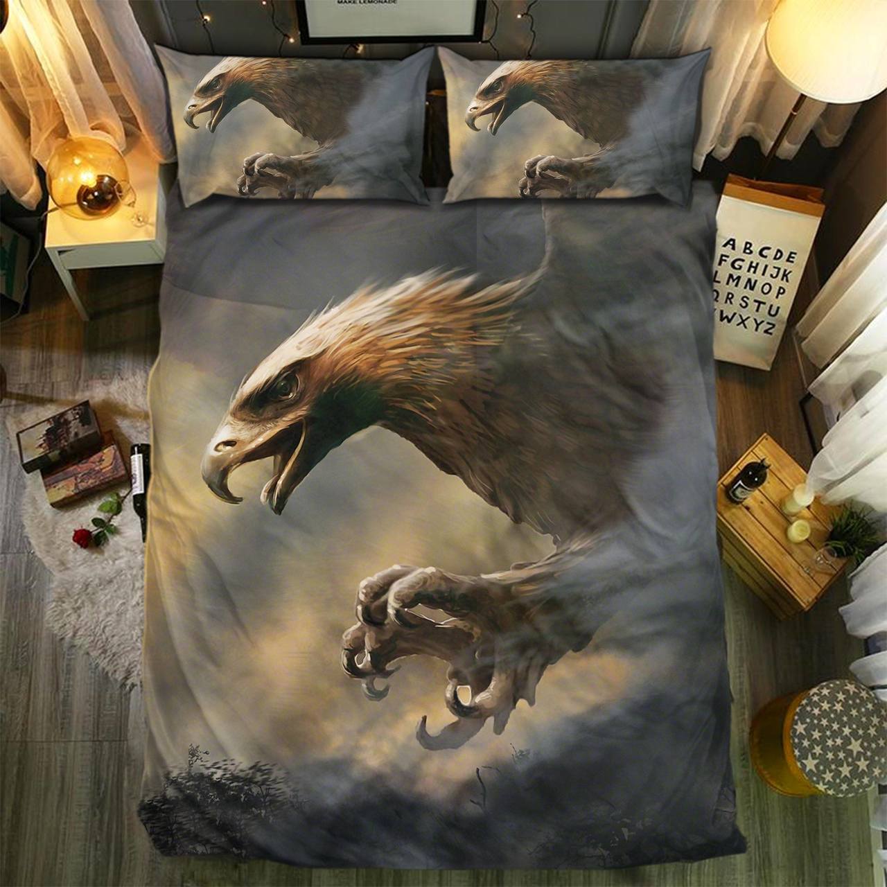 Eagles Collection 2808123D Customized Duvet Cover Bedding Sets