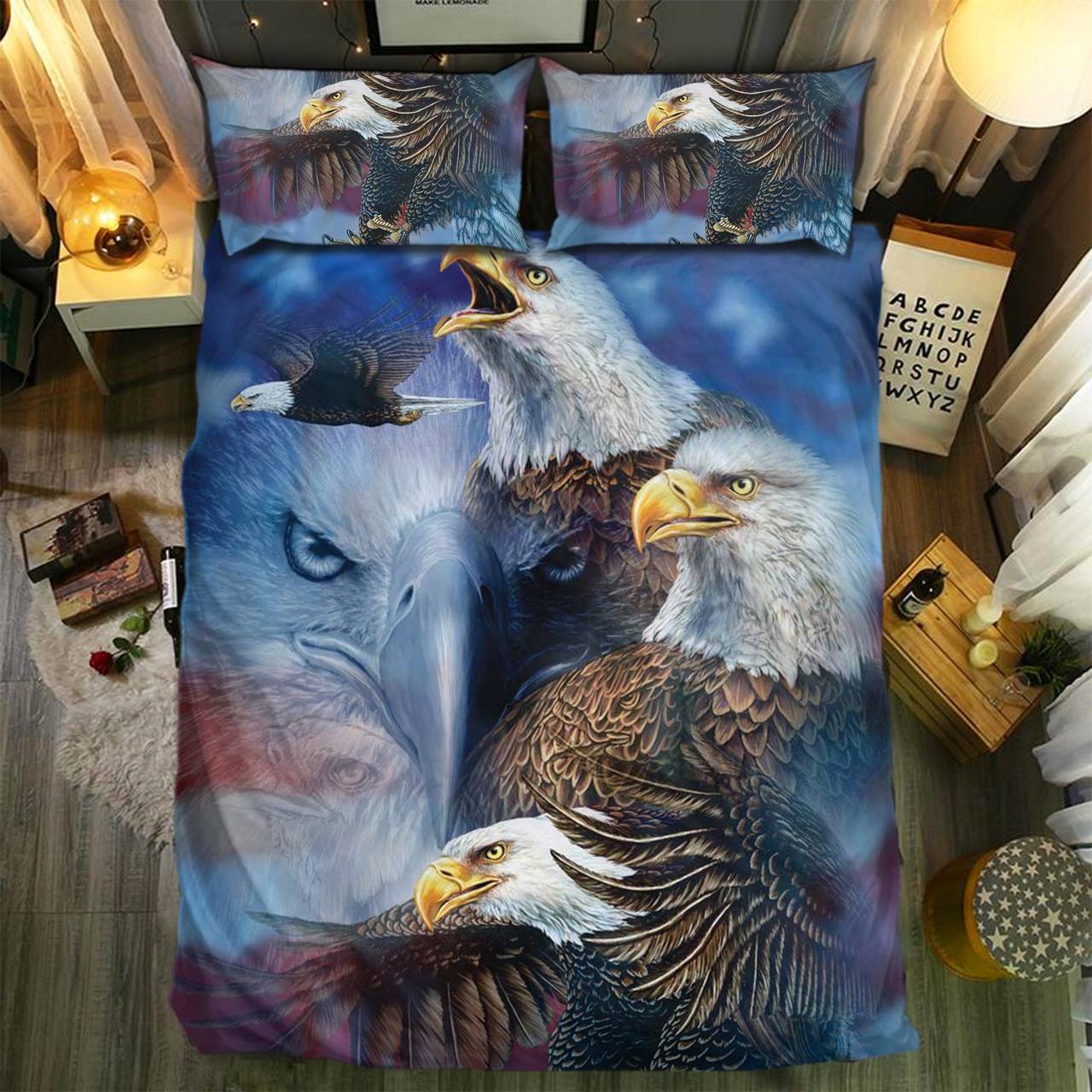 Eagles Collection 2808143D Customized Duvet Cover Bedding Sets