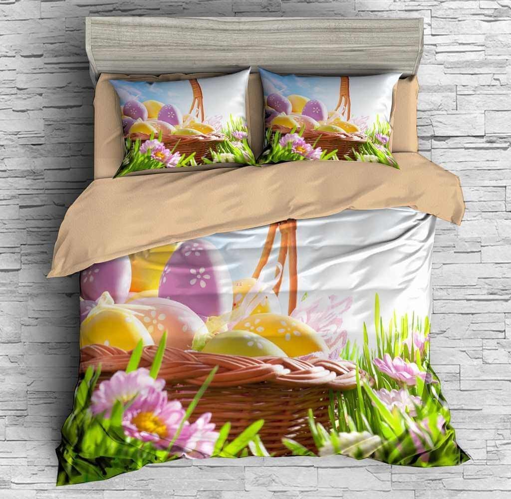 Easter Eggs 3 3D Customized Duvet Cover Bedding Sets