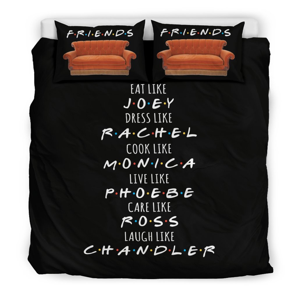 Eat like Joey dress like Rachel 3D Customized Duvet Cover Bedding Sets