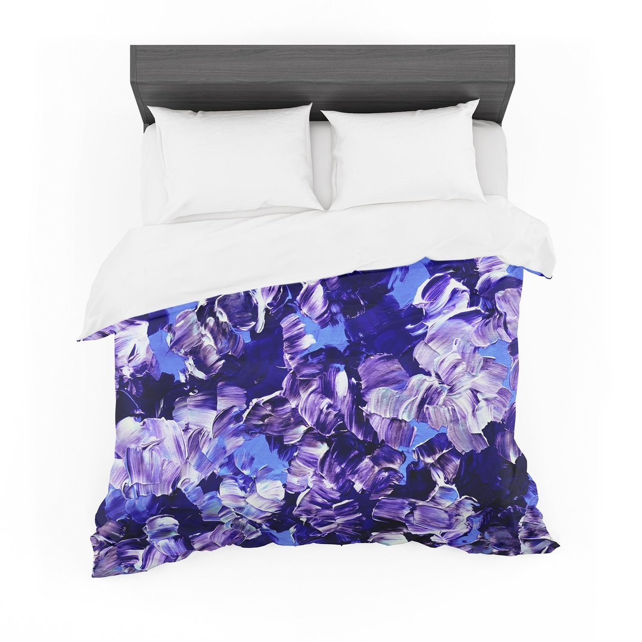Ebi Emporium ‘Floral Fantasy’ Purple Featherweight3D Customized Duvet Cover Bedding Sets