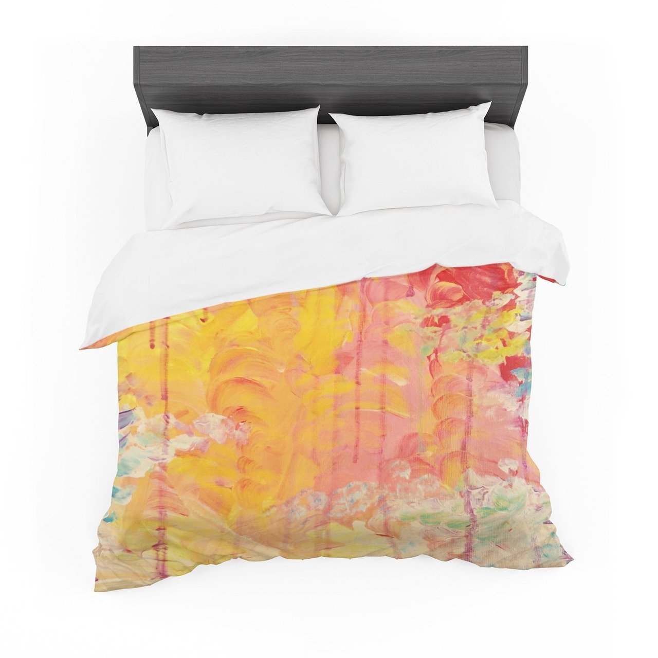 Ebi Emporium ‘Sunhowers’ Featherweight3D Customized Duvet Cover Bedding Sets