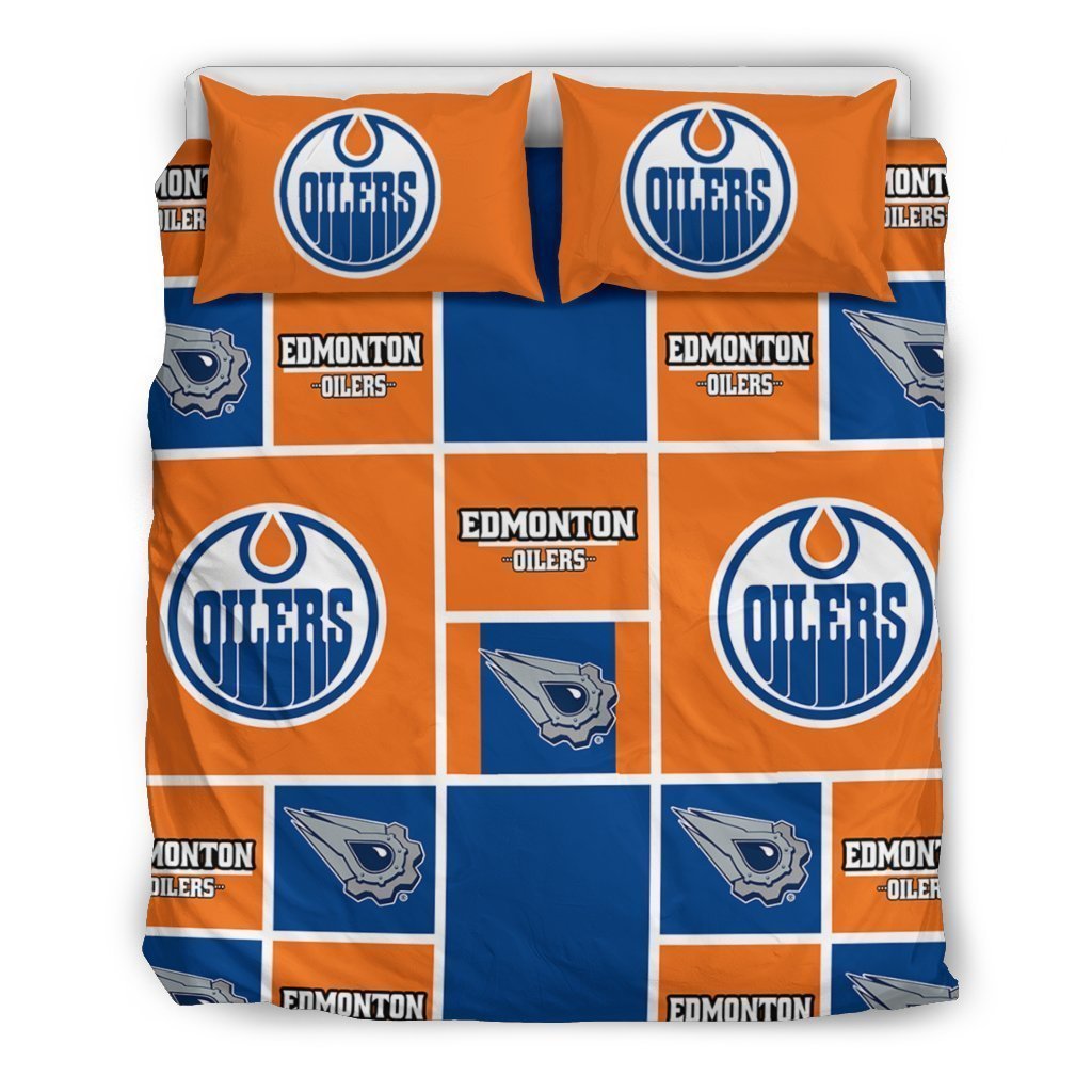 Edmonton Oilers Bedding Set 1