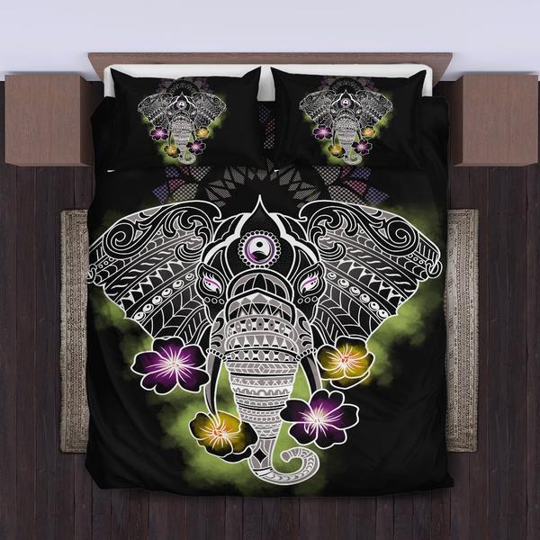 Elephant Art Bedding Set
