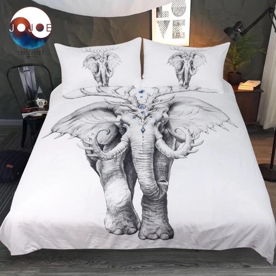Elephantoul By JoJoeArt Designer 3D Customized Duvet Cover Bedding Sets