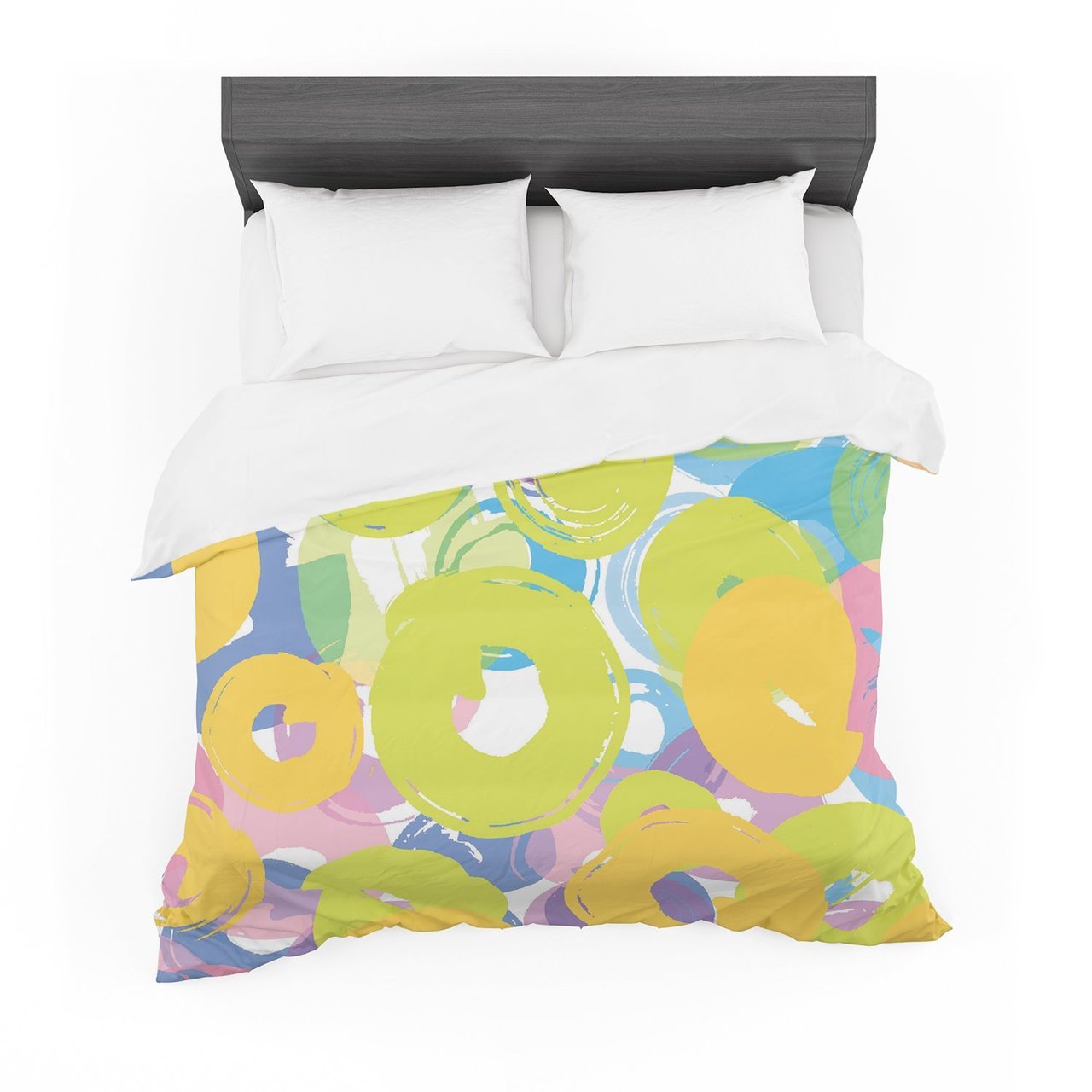 Emine Ortega ‘Circle Me’ Featherweight3D Customized Duvet Cover Bedding Sets