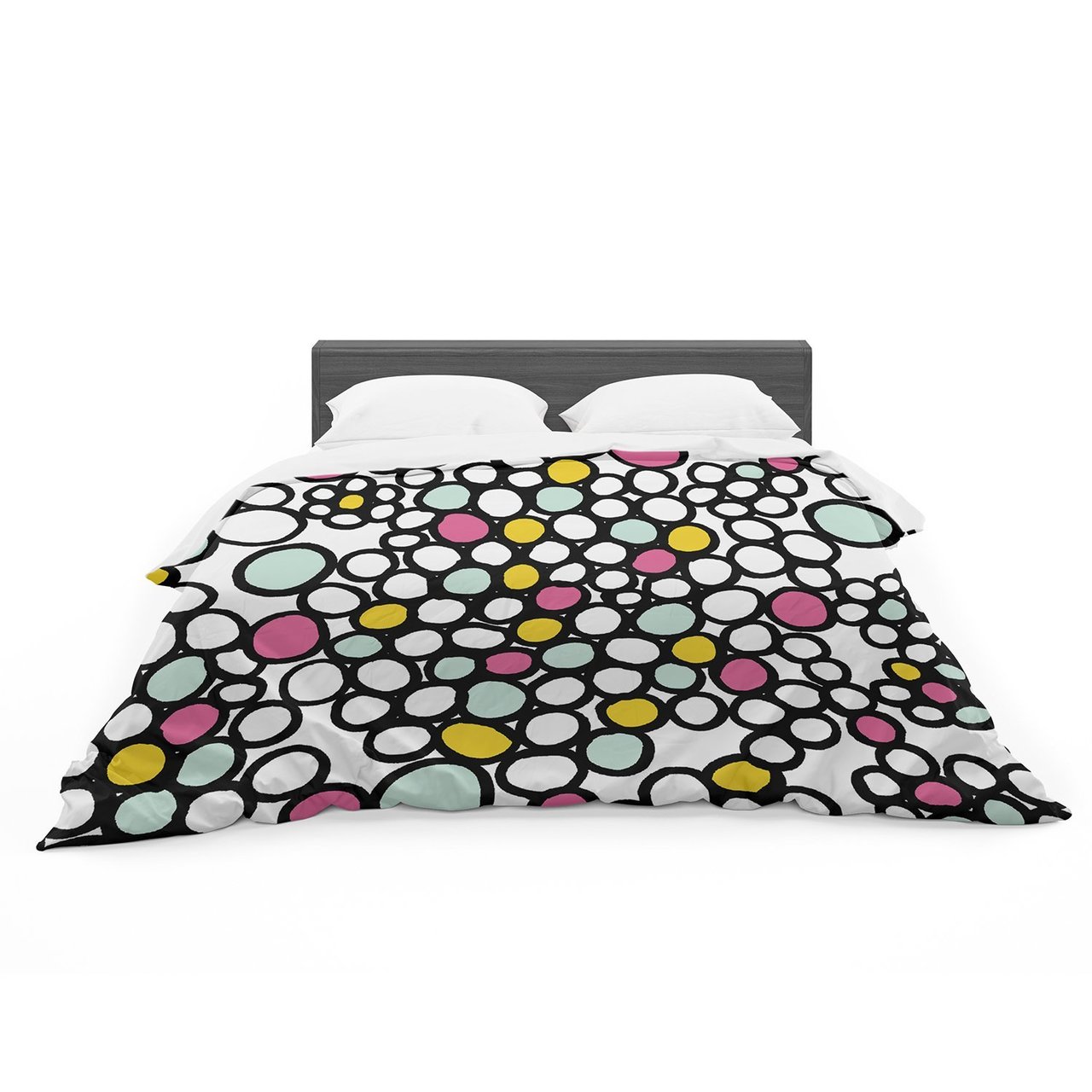 Emine Ortega ‘Pebbles Pink’ Featherweight3D Customized Duvet Cover Bedding Sets