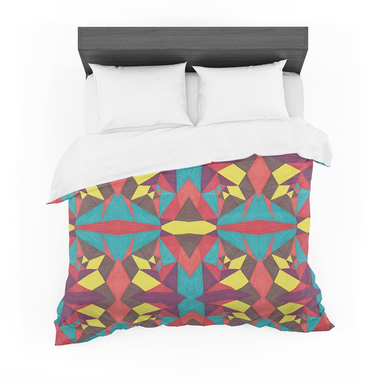 Empire Ruhl ‘Abstract Insects’ Multicolor Featherweight3D Customized Duvet Cover Bedding Sets