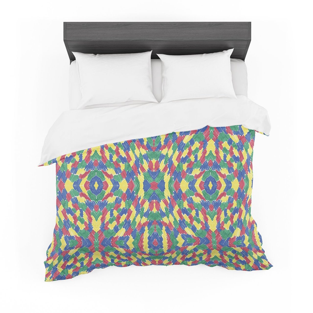 Empire Ruhl ‘Energy Abstract’ Multicolor Pattern Featherweight3D Customized Duvet Cover Bedding Sets