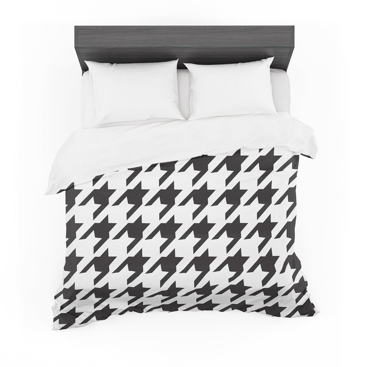 Empire Ruhl ‘Spacey Houndstooth’ Featherweight3D Customized Duvet Cover Bedding Sets