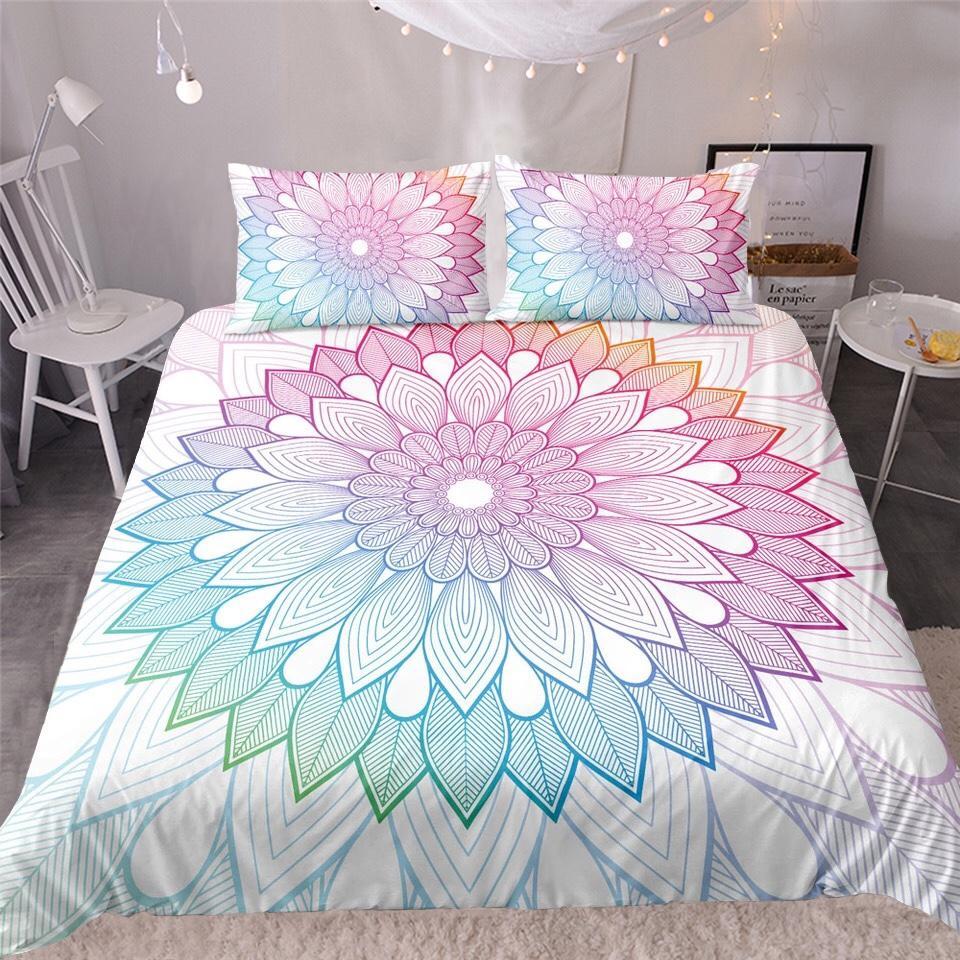 Ethnic Lace Mandala 3D Customized Duvet Cover Bedding Sets