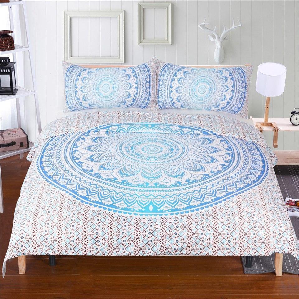 EyeCool Mandala Flowers ART HOP 3D Customized Duvet Cover Bedding Sets