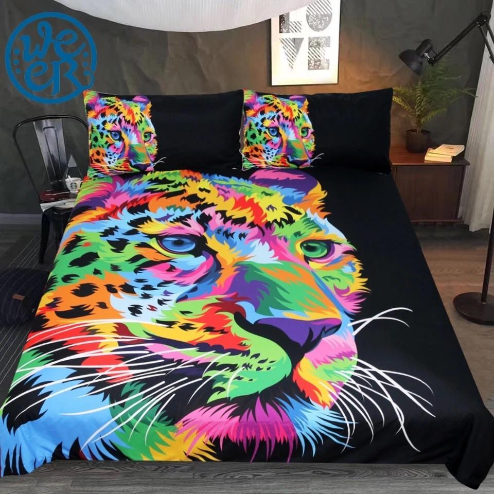 Fast & Focused Cheetah by Weer 3D Customized Duvet Cover Bedding Sets