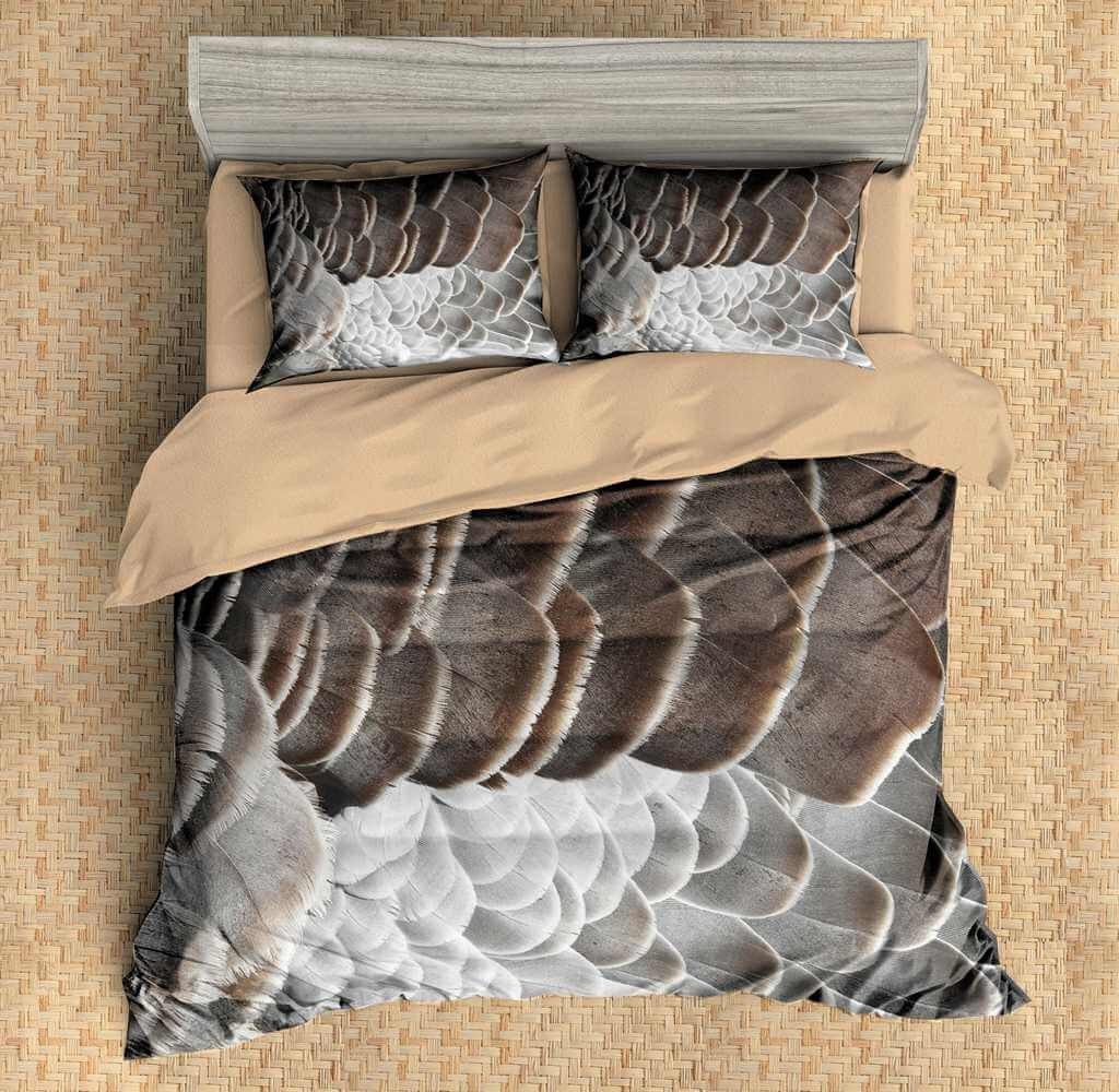Feathers 11 3D Customized Duvet Cover Bedding Sets