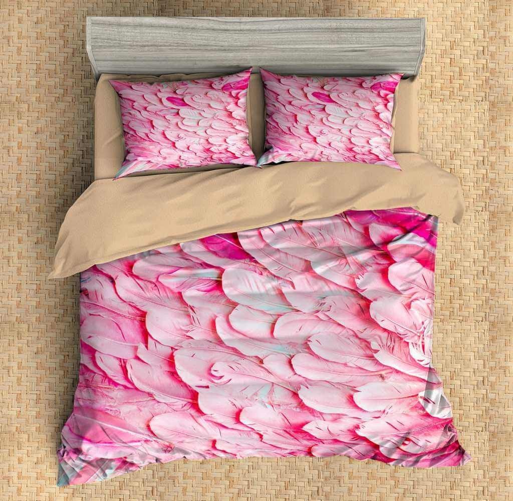 Feathers 7 3D Customized Duvet Cover Bedding Sets
