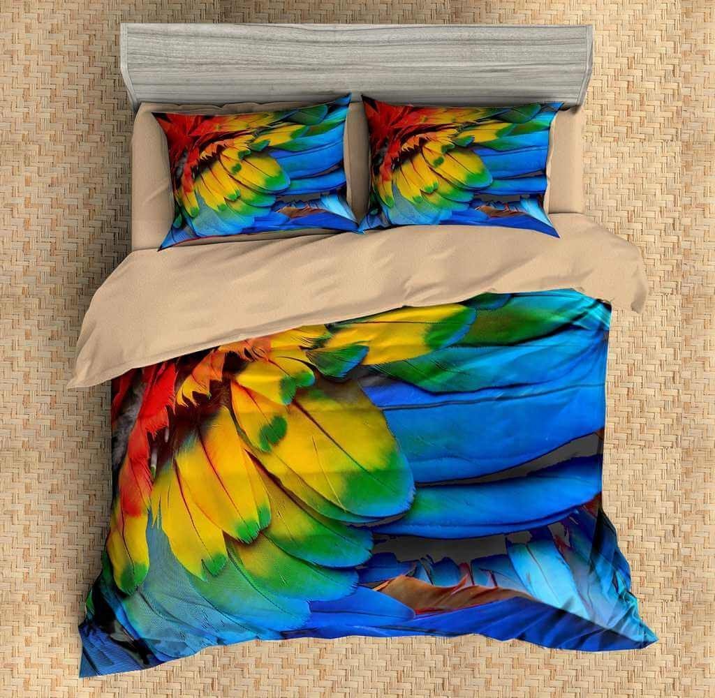 Feathers 9 3D Customized Duvet Cover Bedding Sets