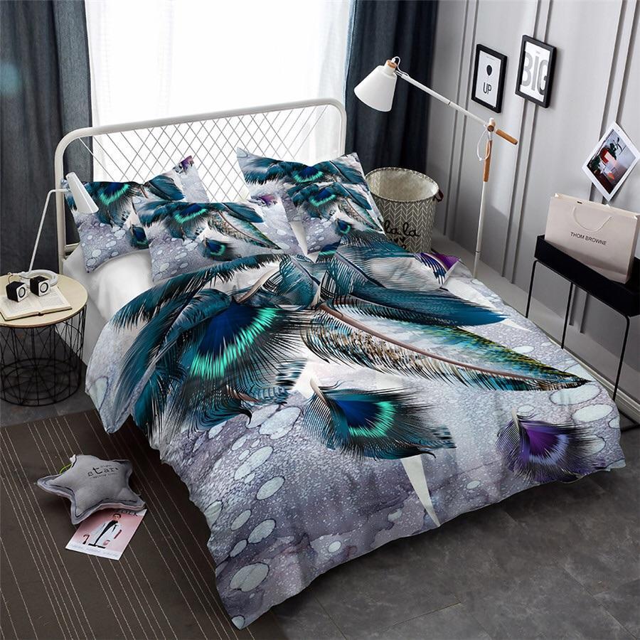 Feathers, Feathers & More Feathers 3D Customized Duvet Cover Bedding Sets
