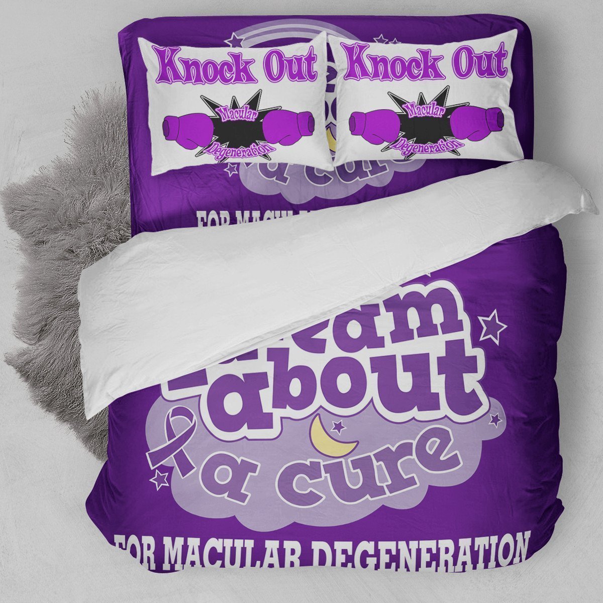 Fight Macular Degeneration Bedding Set