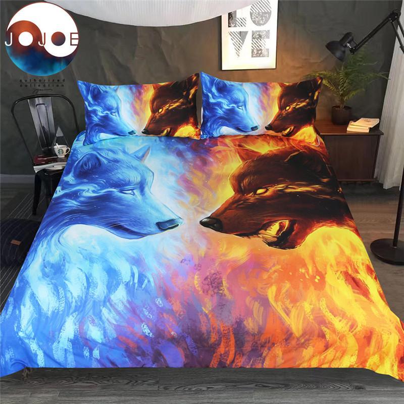 Fire & Ice by JoJoesArt 3D Customized Duvet Cover Bedding Sets