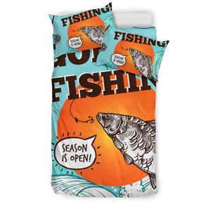 Fishing 3D Customized Duvet Cover Bedding Sets