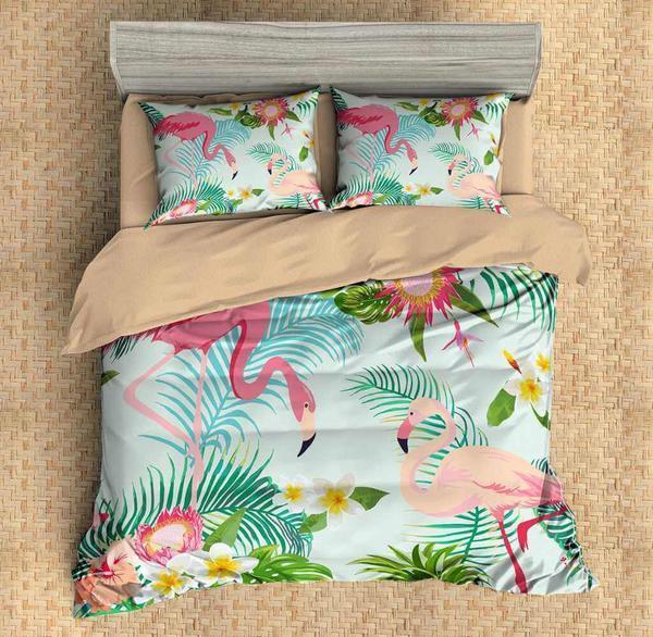 Flamingo 1 3D Customized Duvet Cover Bedding Sets
