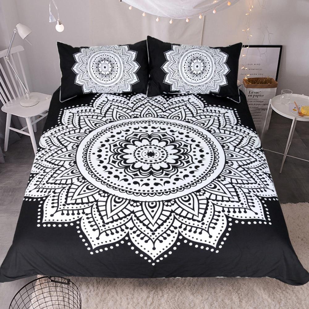 Floral Pattern Mandala ART HOP 3D Customized Duvet Cover Bedding Sets