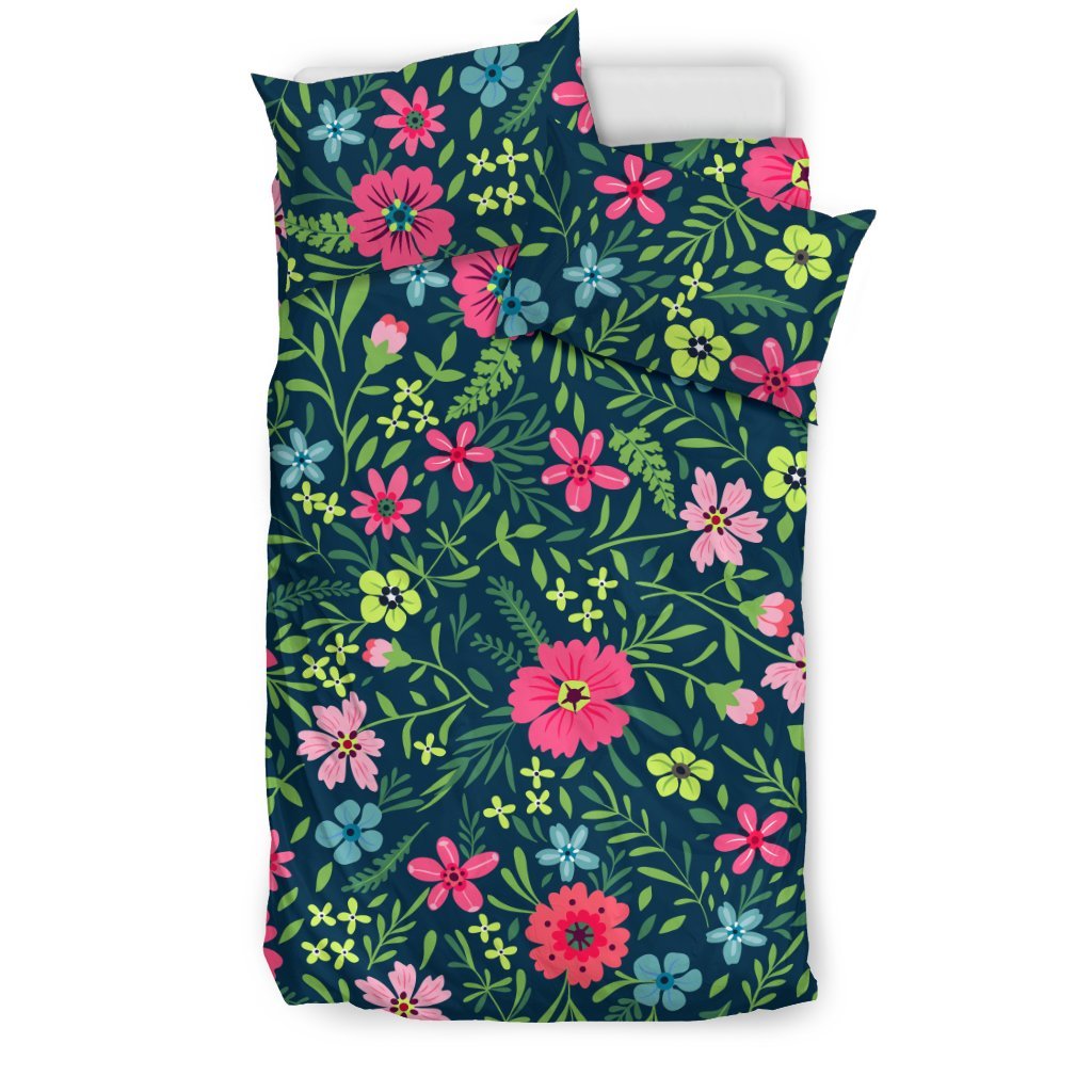 Flowers Pattern 3D Customized Duvet Cover Bedding Sets