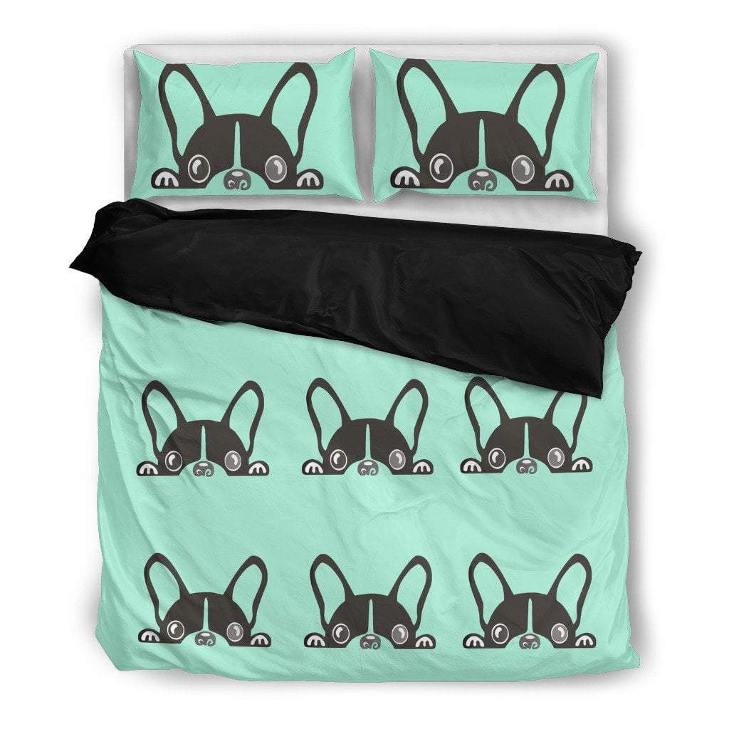 for frenchies lovers3D Customized Duvet Cover Bedding Sets