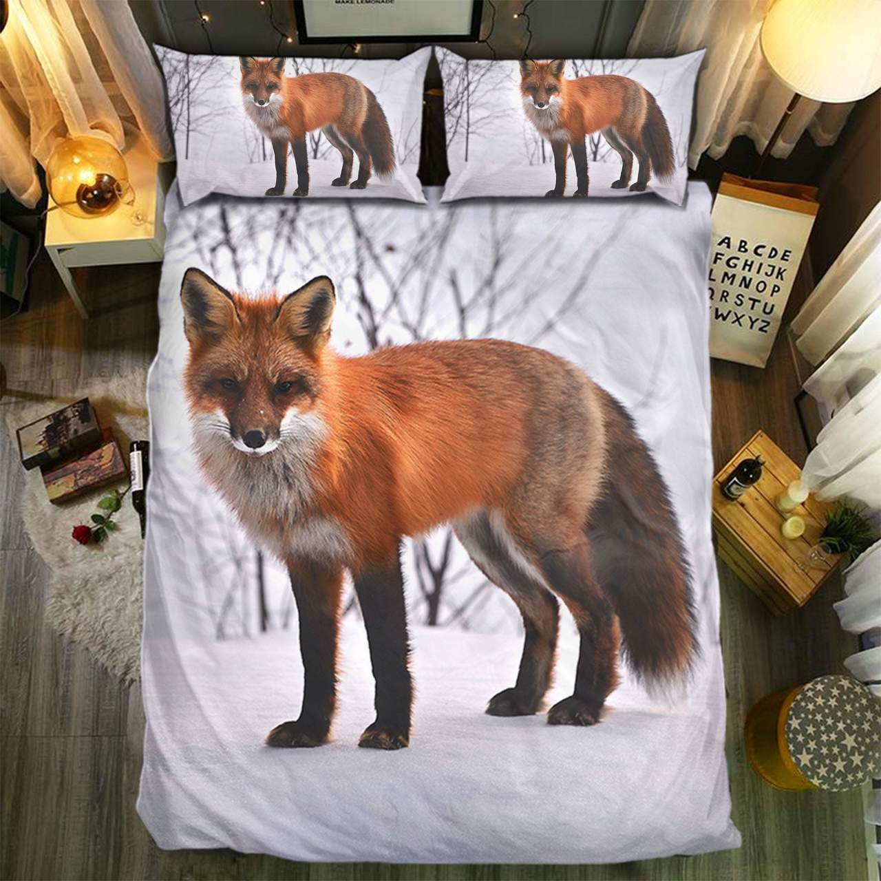 FOX COLLECTION 0830023D Customized Duvet Cover Bedding Sets