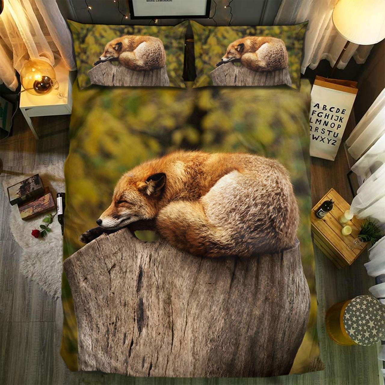 FOX COLLECTION 0830033D Customized Duvet Cover Bedding Sets
