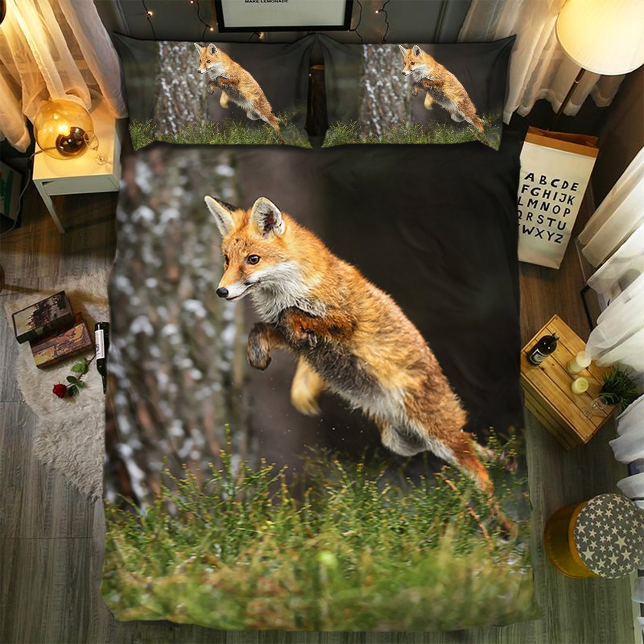 FOX COLLECTION 0830063D Customized Duvet Cover Bedding Sets