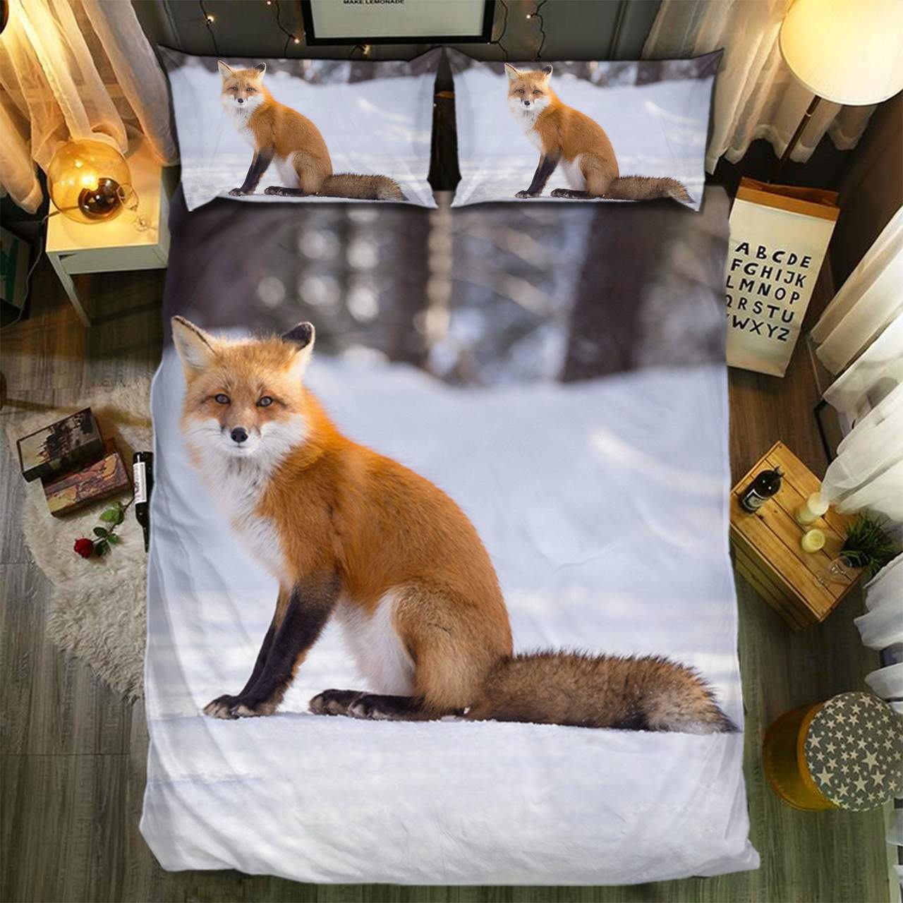 FOX COLLECTION 0830083D Customized Duvet Cover Bedding Sets