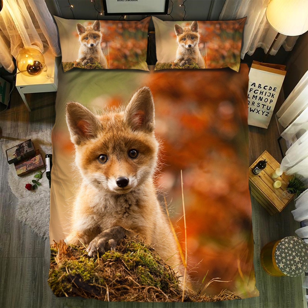 FOX COLLECTION 0830123D Customized Duvet Cover Bedding Sets