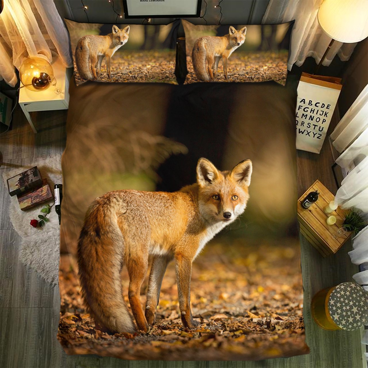 FOX COLLECTION 0830143D Customized Duvet Cover Bedding Sets