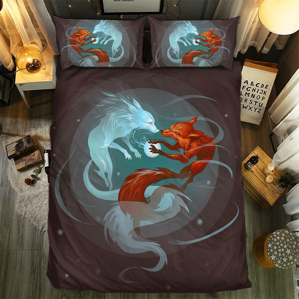 Fox Collection 090893D Customized Duvet Cover Bedding Sets