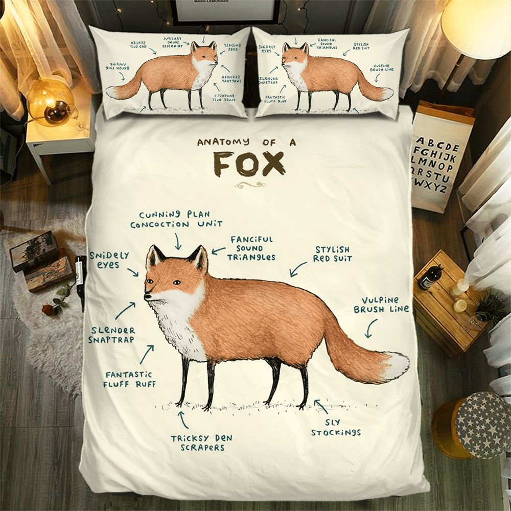 Fox Collection 0910173D Customized Duvet Cover Bedding Sets