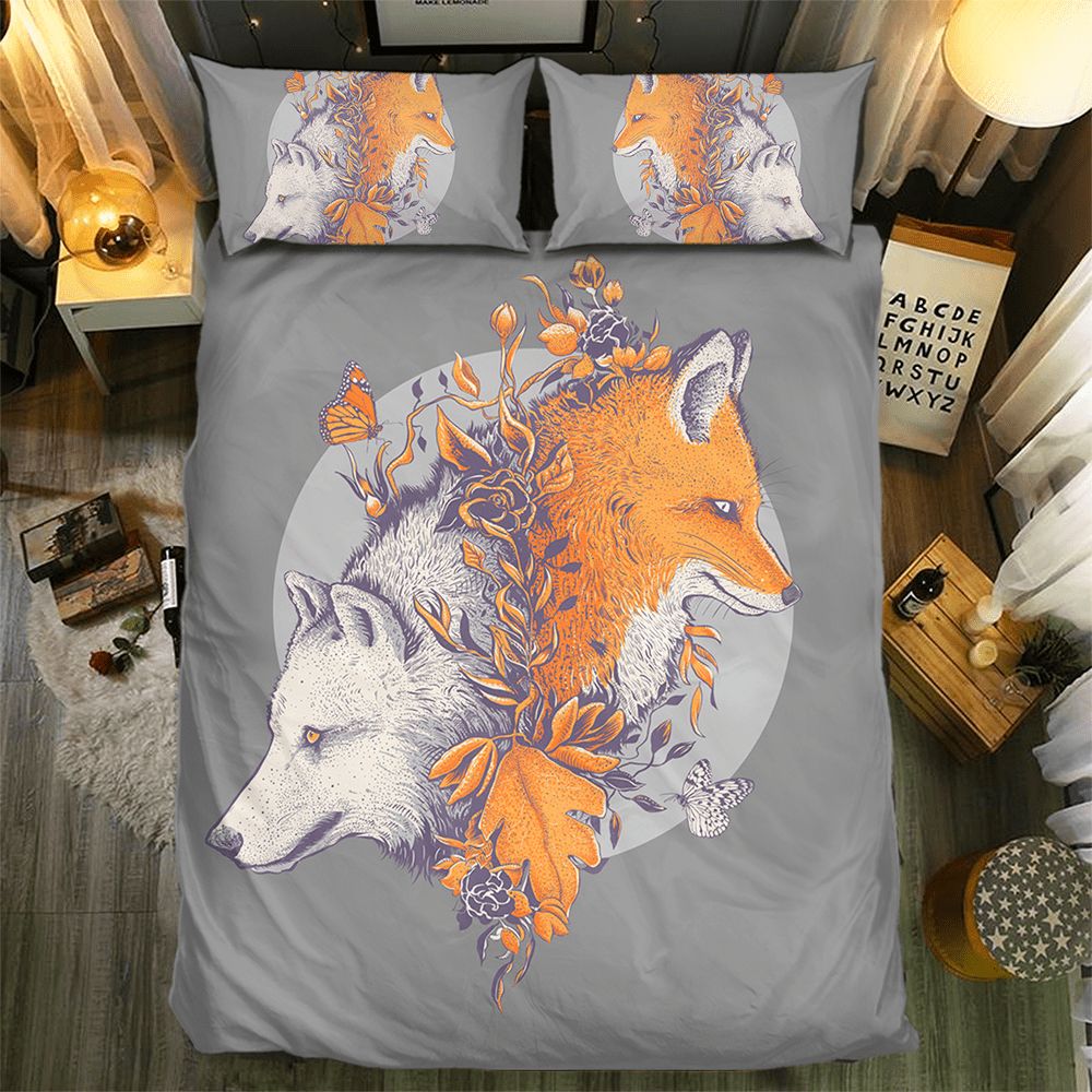 Fox Collection 0910183D Customized Duvet Cover Bedding Sets