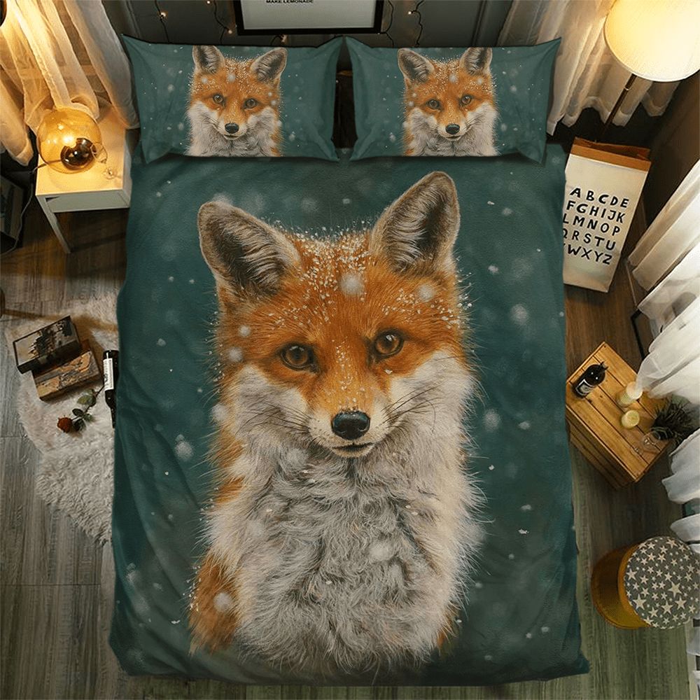 Fox Collection 0910193D Customized Duvet Cover Bedding Sets