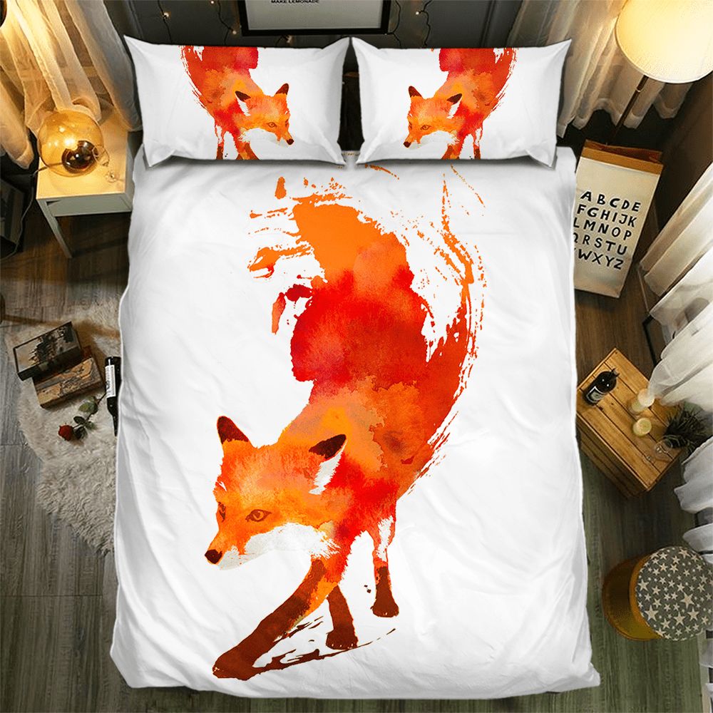 Fox Collection 091033D Customized Duvet Cover Bedding Sets