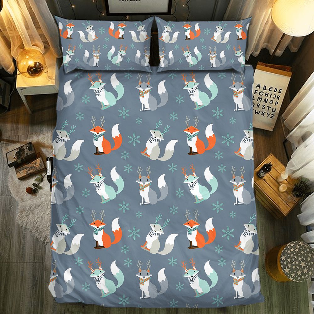 Fox Collection 091043D Customized Duvet Cover Bedding Sets