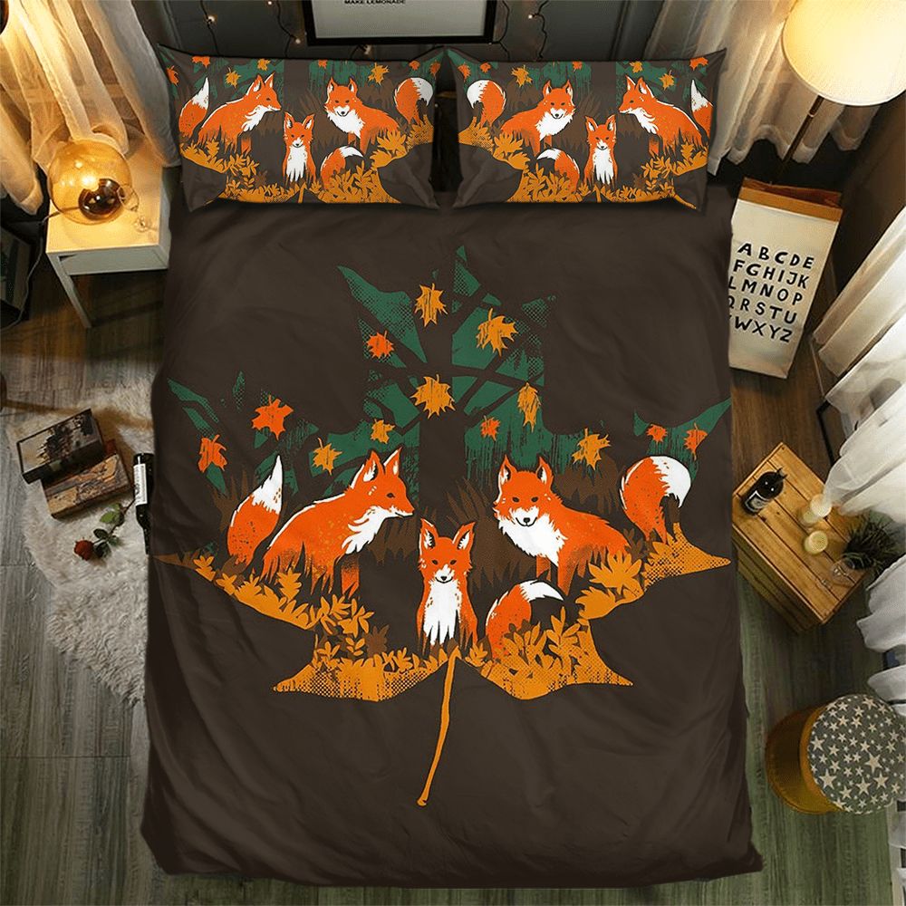 Fox Collection 091053D Customized Duvet Cover Bedding Sets