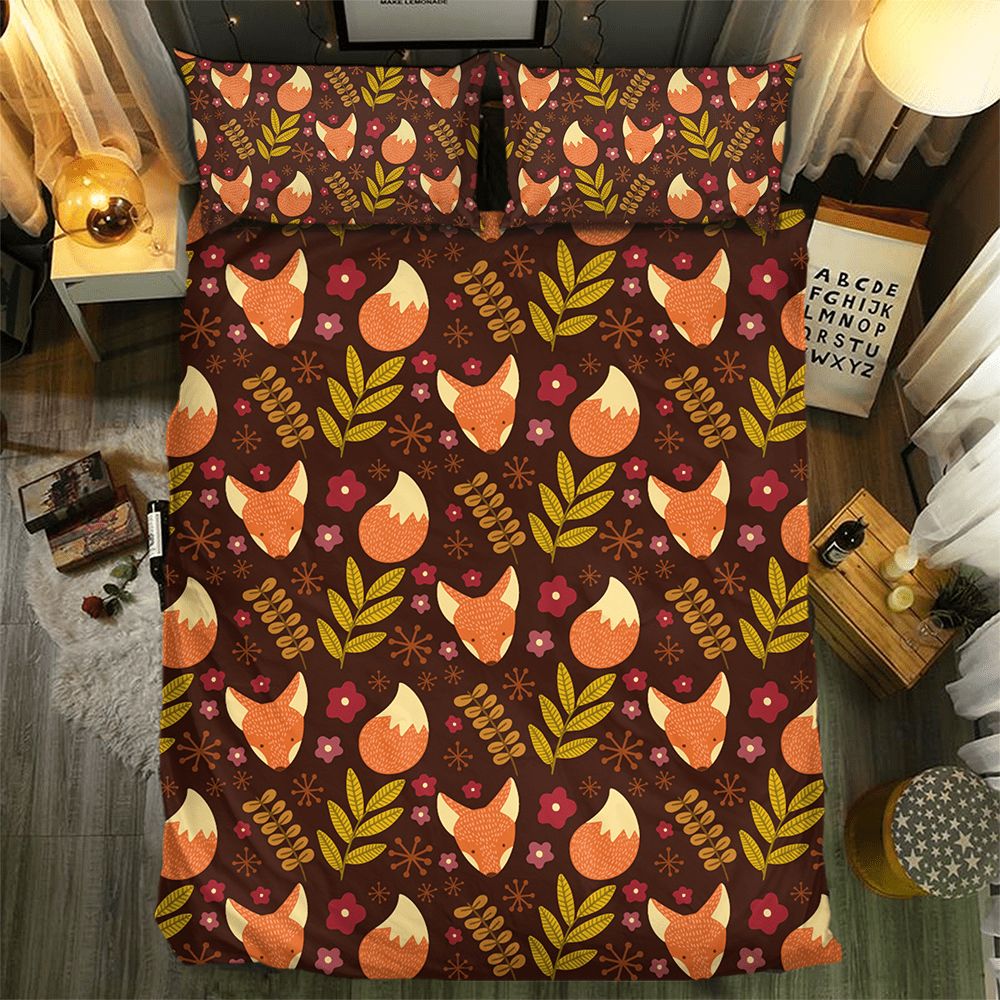 Fox Collection 091073D Customized Duvet Cover Bedding Sets