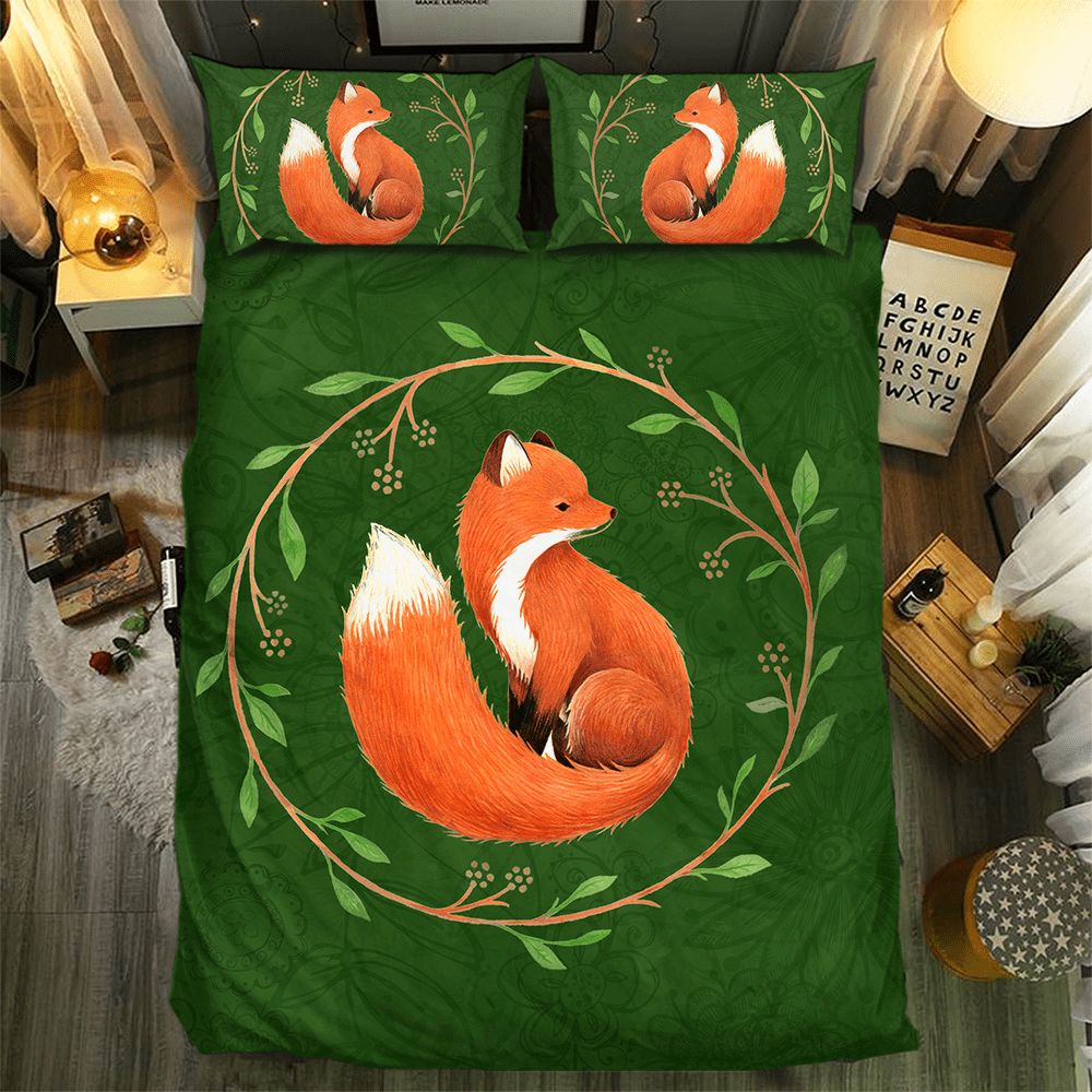 Fox Collection 0911153D Customized Duvet Cover Bedding Sets