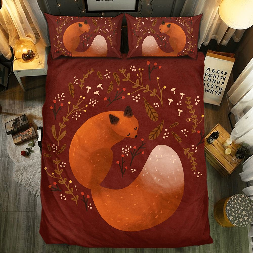 Fox Collection 091163D Customized Duvet Cover Bedding Sets